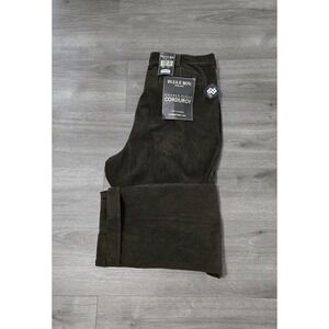 Vintage Bugle Boy Corduroy Pants Men 36x31 Brown Baggy 90s Y2K Wide Wale NWT